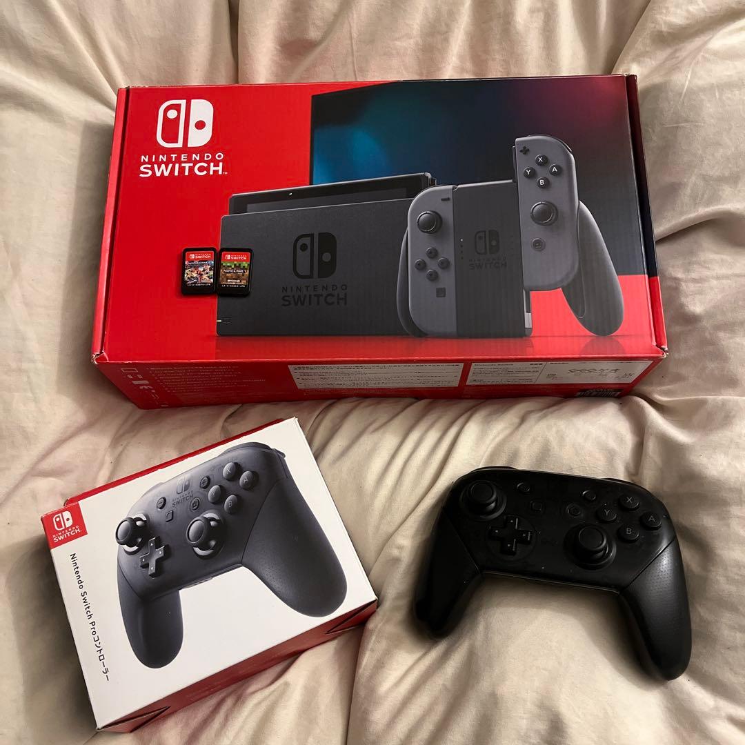 Nintendo Switch 本体 + Proコントローラー