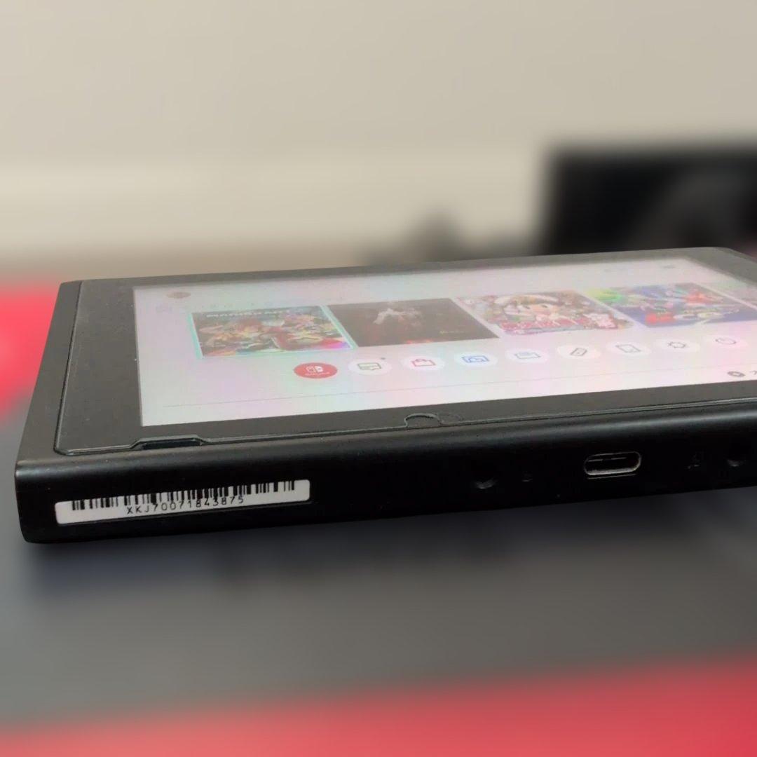 【バッテリー強化版】Nintendo Switch 本体 グレー 動作品　箱付き