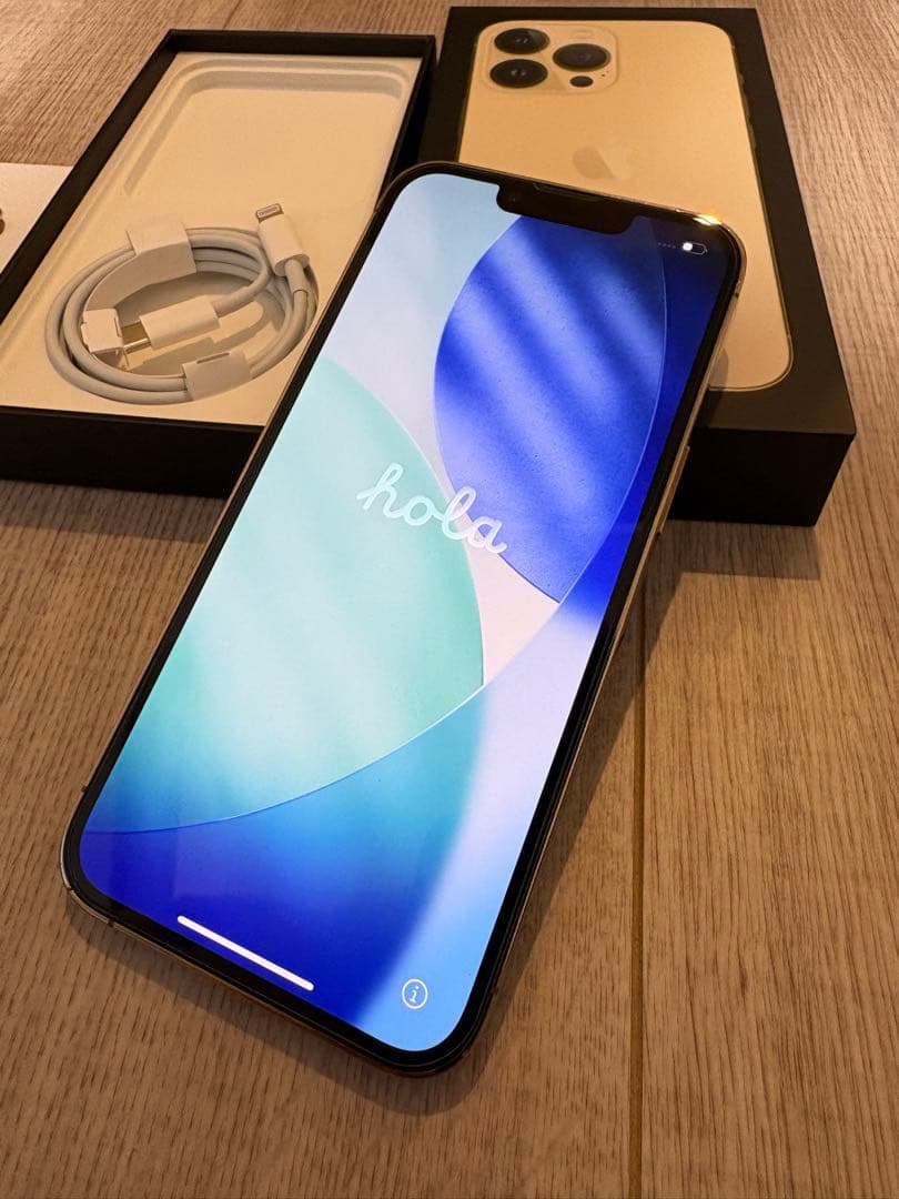 j*r様 Apple iPhone 13 Pro 256GB ゴールド 本体