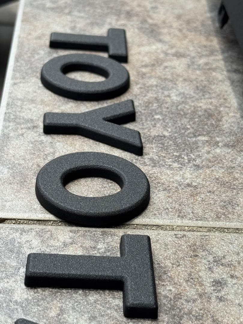 ランドクルーザー250 グリル　モール　リアガーニッシュ　ラプターライナー塗装