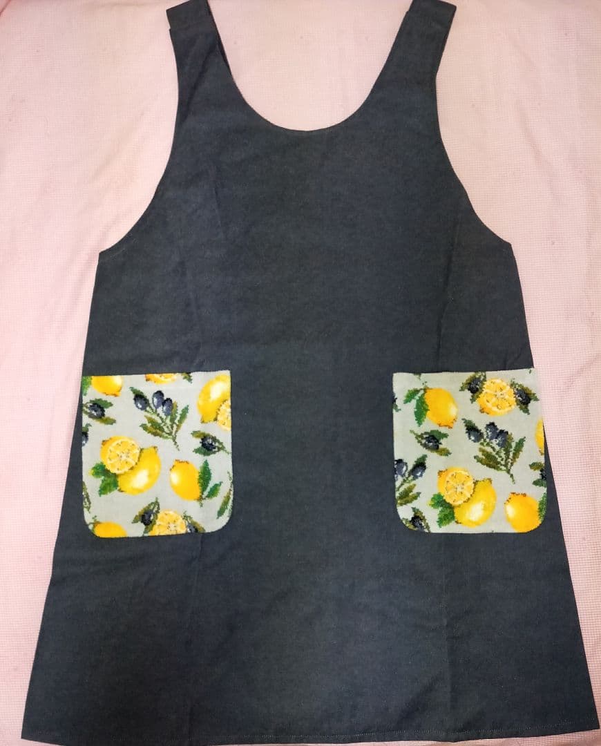 kosoriiさま専用　フェイラーラブラリー　シチリアーノ　デニムエプロン　レア