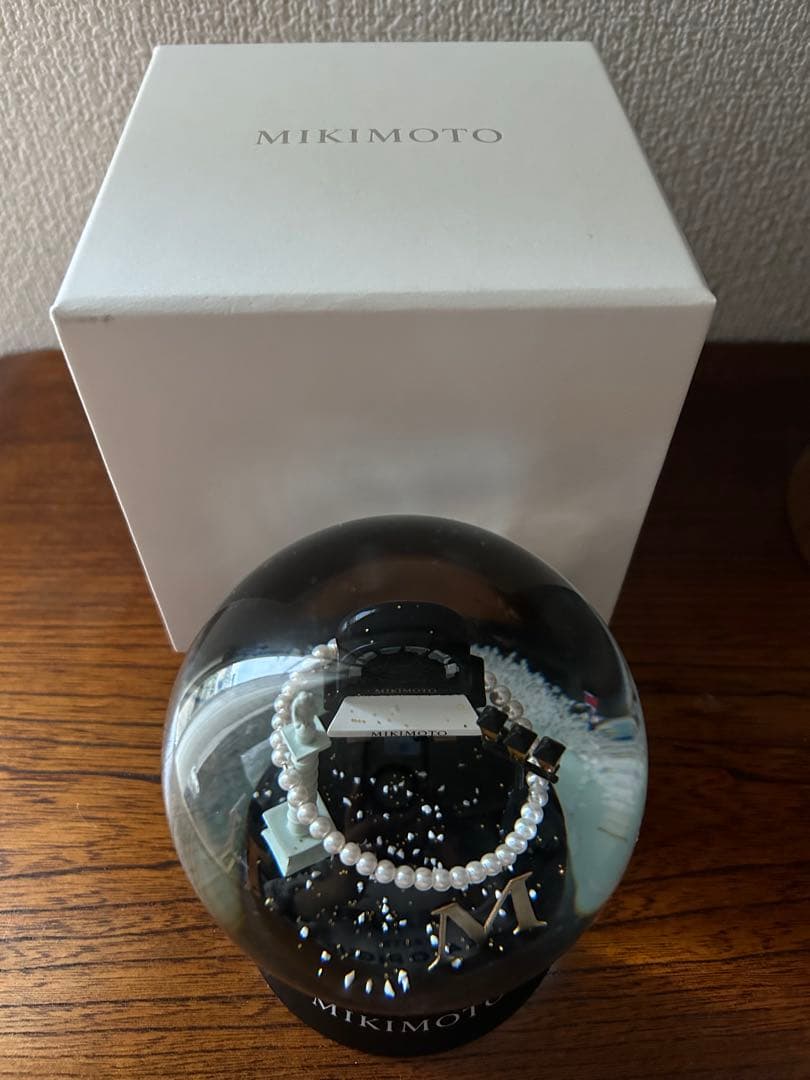 MIKIMOTO スノードーム 石田ゆり子　ミキモト　2025 ノベルティ置物