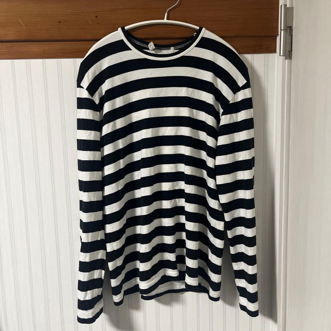 comme des garcons ボーダーロンT