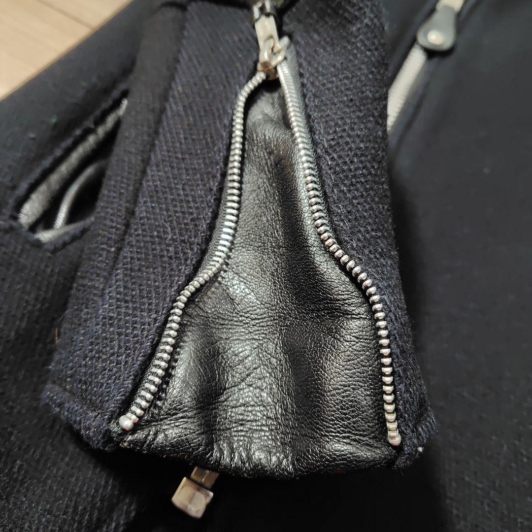 ひ*ろ様 Schott ピーコート サイズ18 黒 ウール