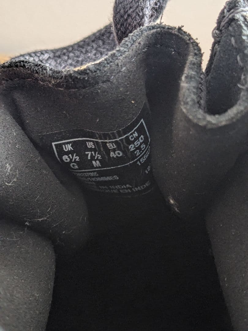 clarks evo ワラビーブーツ 25 ブラックスエード