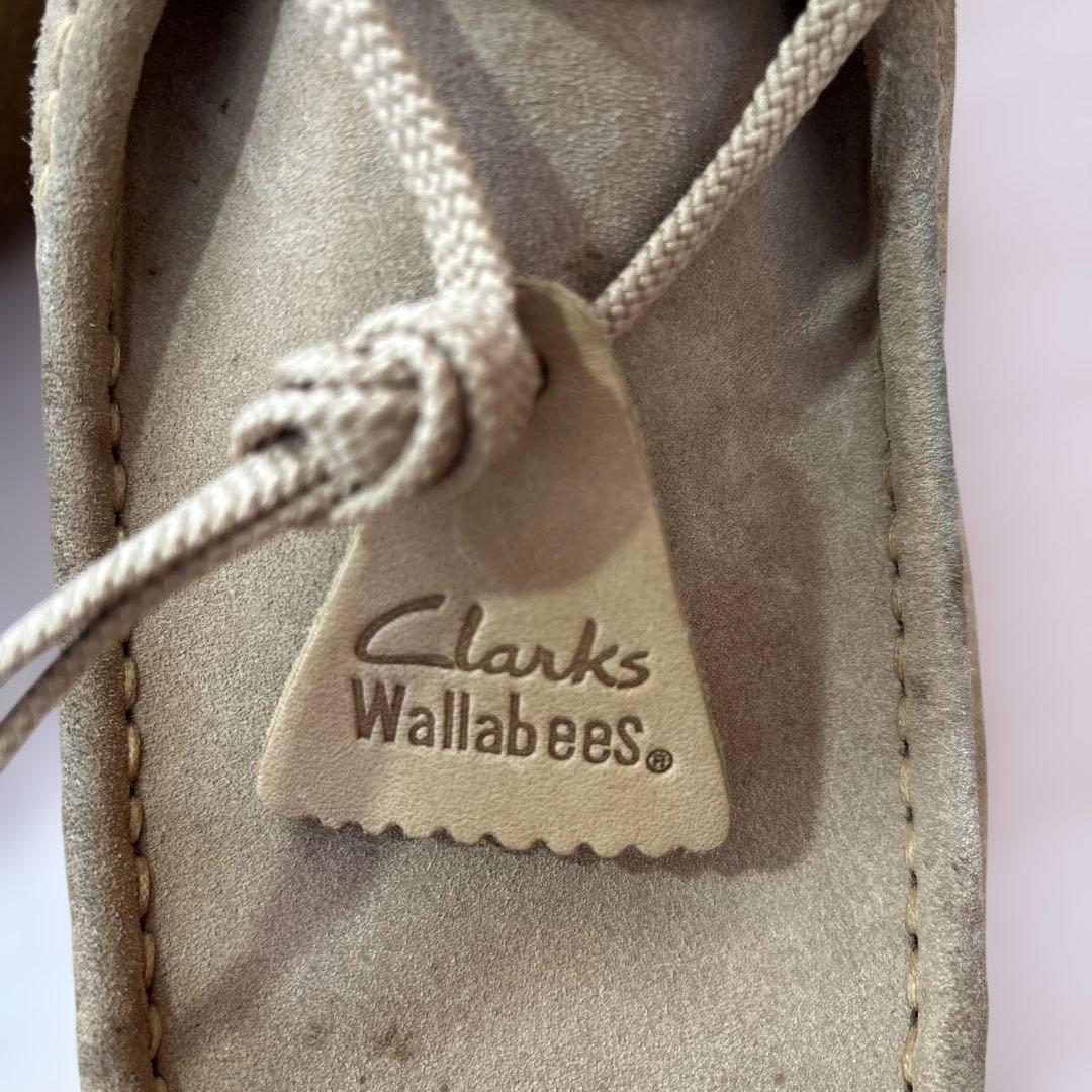 [美品]Clarks ワラビー　ブース　ベージュ　29cm（UK11)