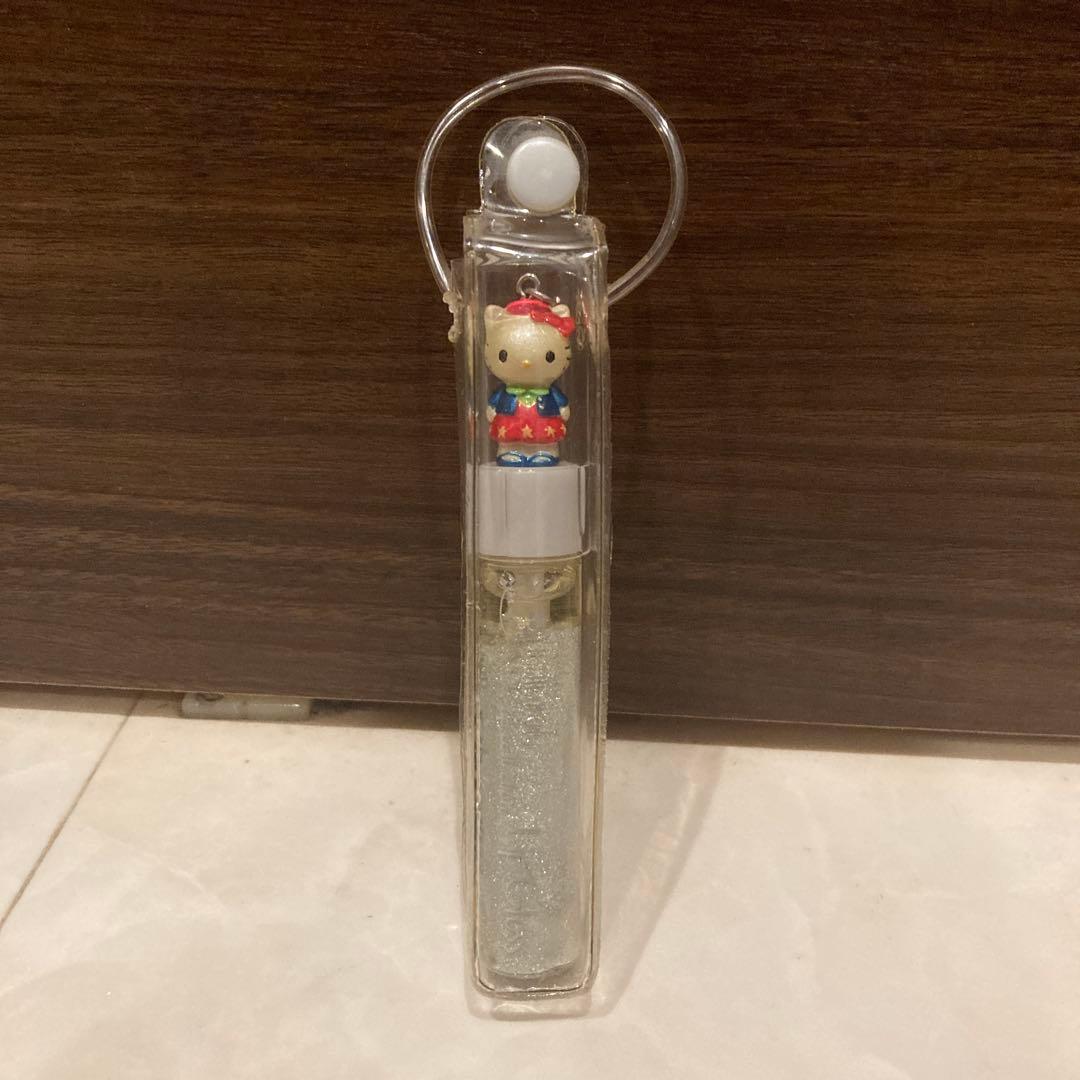 レトロ《2002年 ハローキティ リップグロス》当時物 コスメ☆シルバー