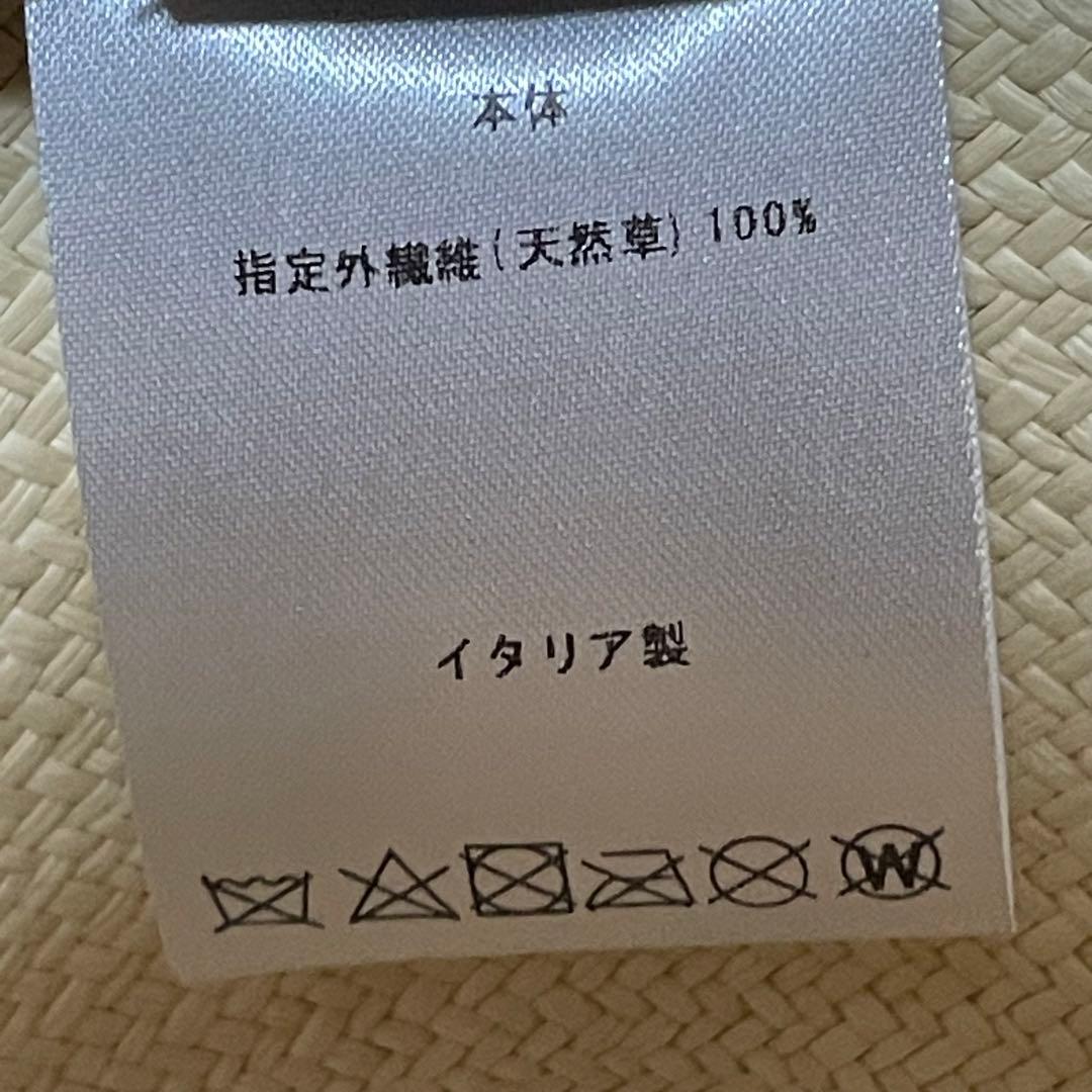 Borsalinoボルサリーノ パナマハット 箱付き　イタリア製　天然草