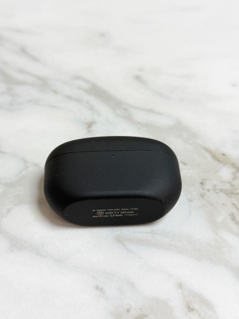 SONY イヤホン WF-1000XM5 ブラック＋シリコンケース