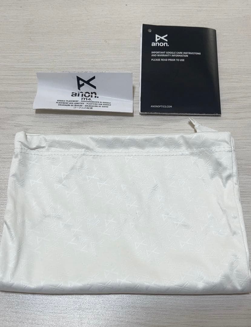 anon m4 ゴーグル