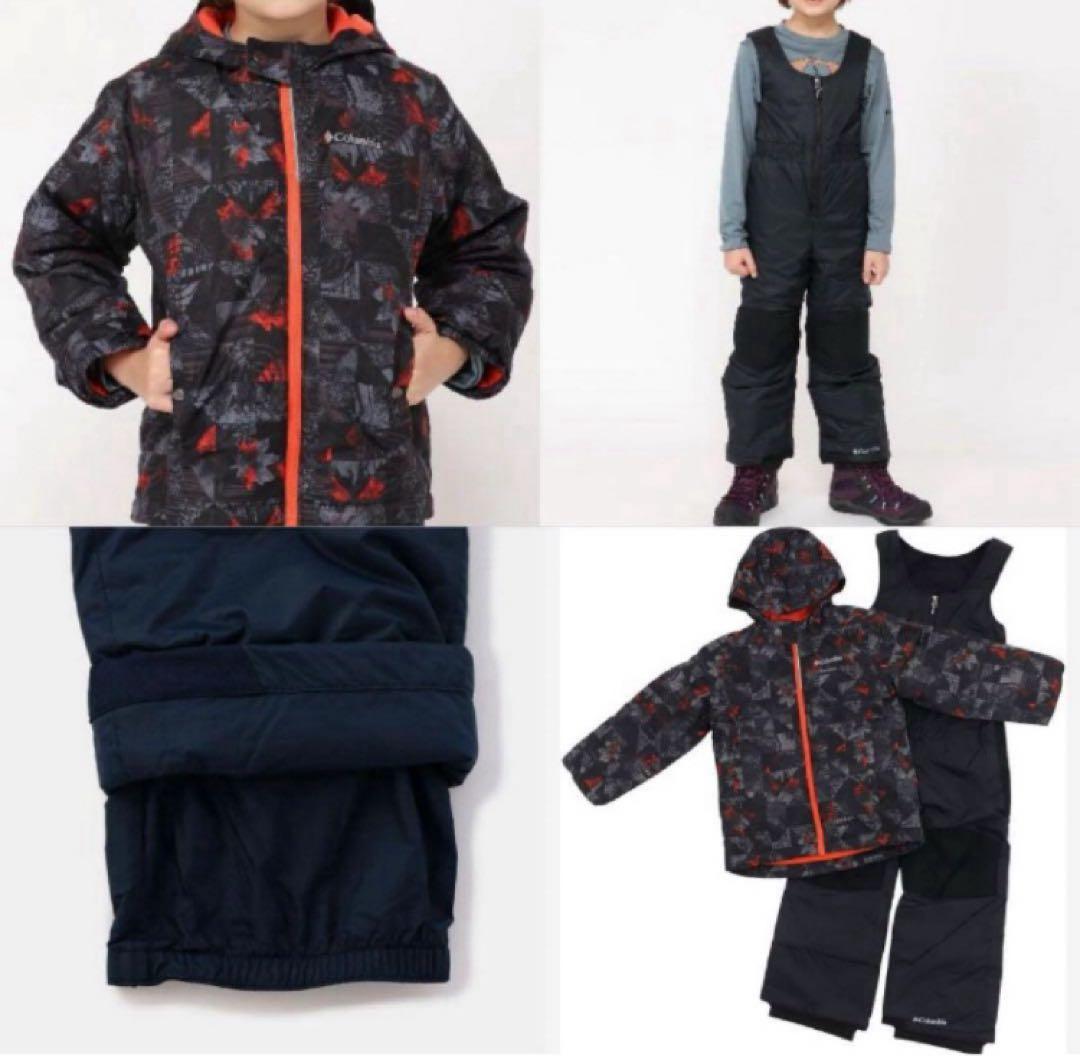 送料無料 新品 Columbia スノーウェアセット フロスティスロープ 110
