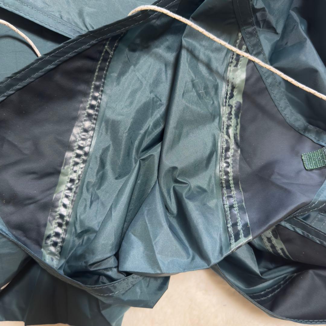 美品モンベル　Mini Tarp HX ポール2本セット　ダークグリーン