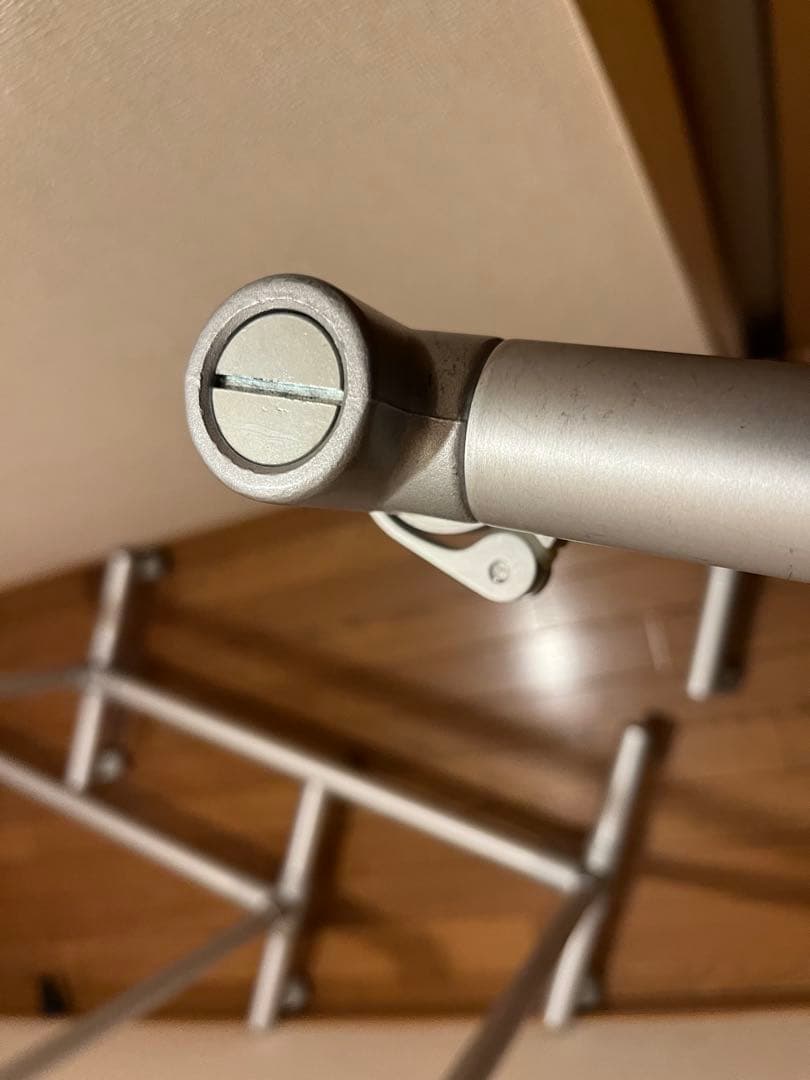 アルミ製　伸縮ハンガーラック　キャスター付　無印良品　廃番　3台