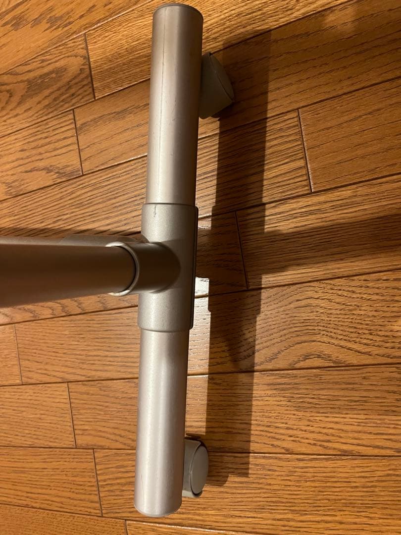 アルミ製　伸縮ハンガーラック　キャスター付　無印良品　廃番　3台