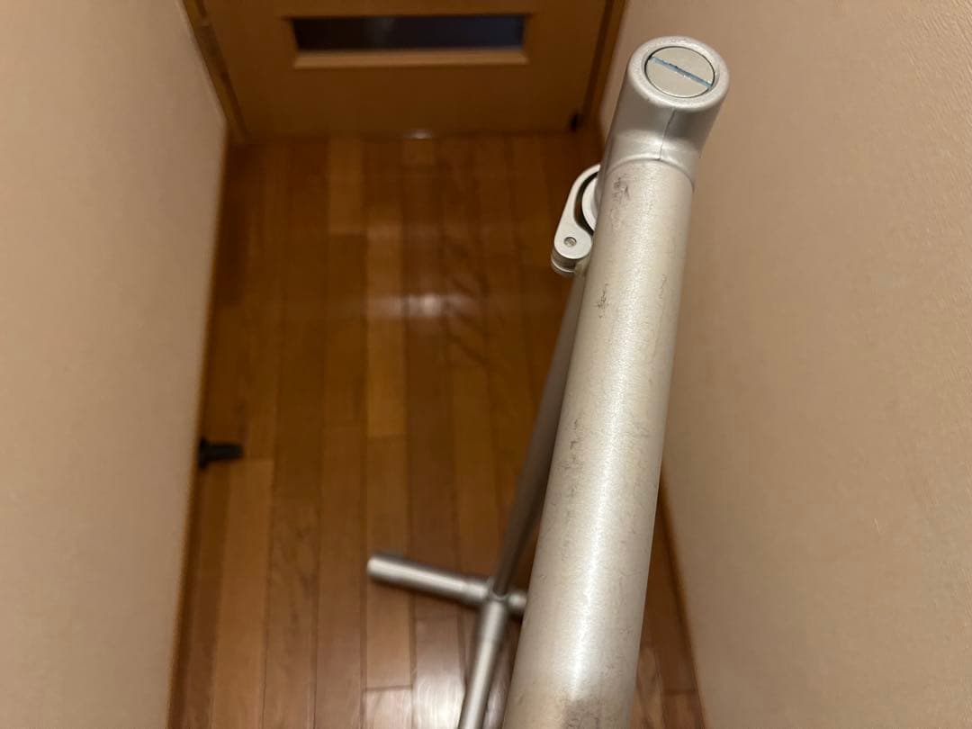 アルミ製　伸縮ハンガーラック　キャスター付　無印良品　廃番　3台