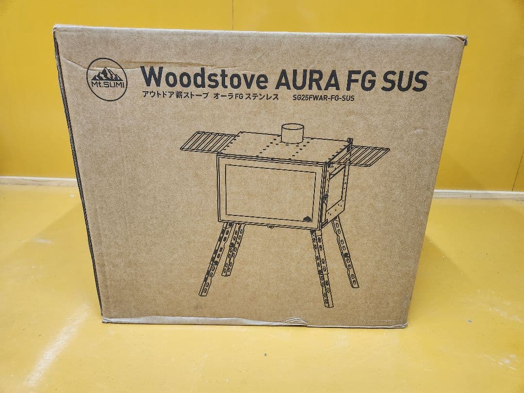MITSUMI Woodstove AURA FG SUS 薪ストーブ