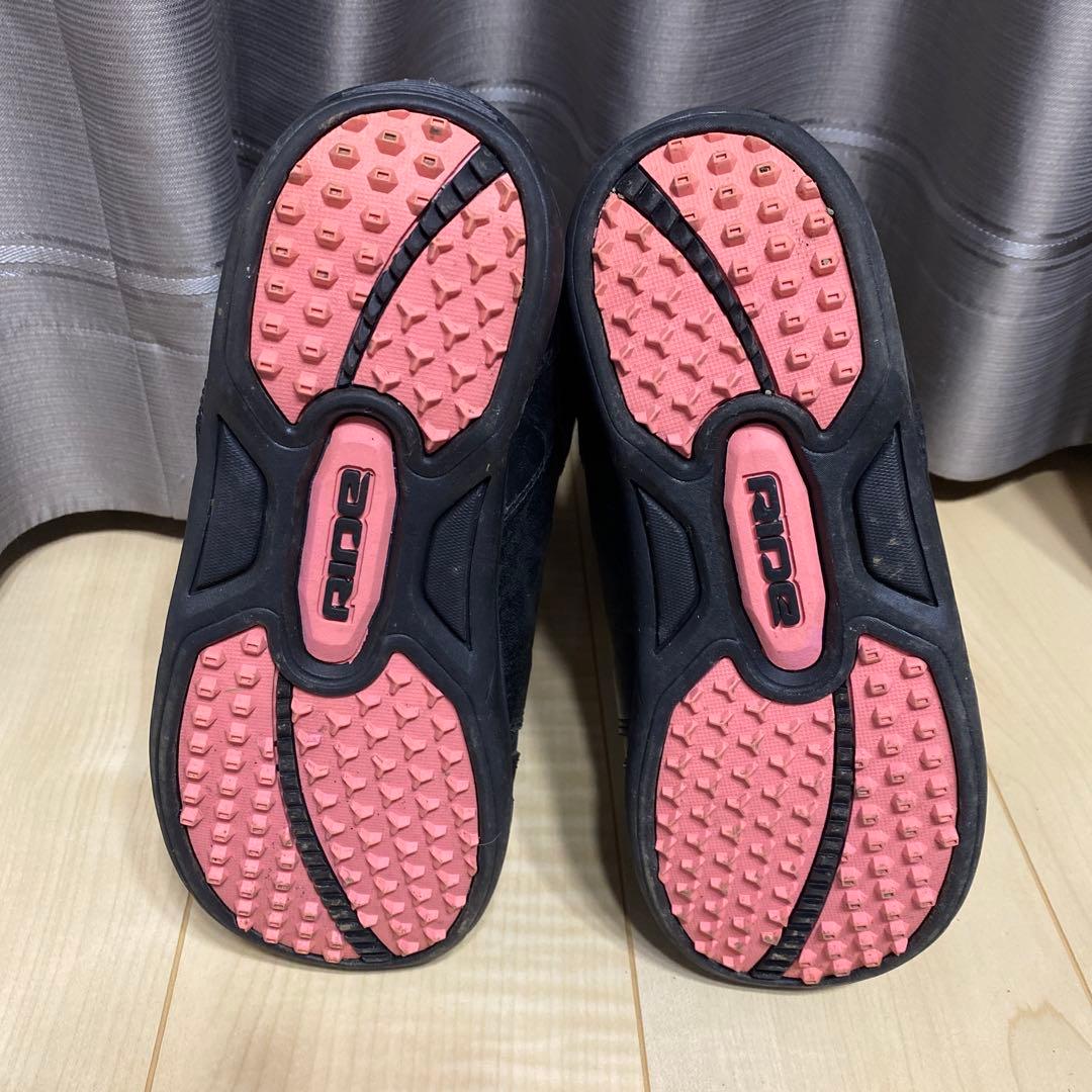 【美品】　RIDE レディーススノボブーツ　HARPER BOA　23.5cm