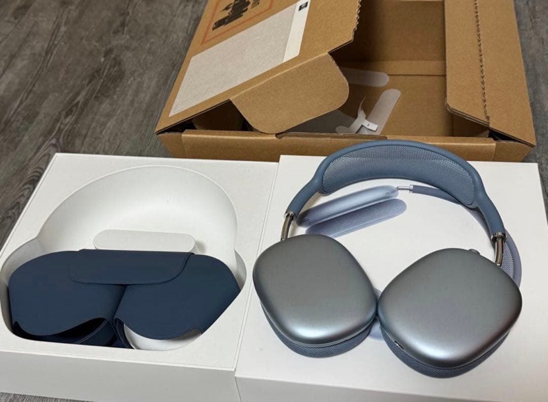 Airpods max type C ブルー