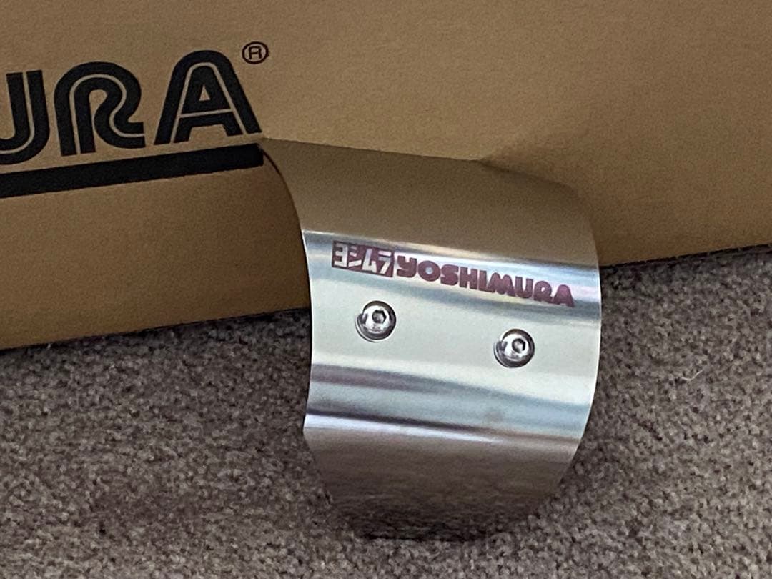 と*も様 Z900RS ヨシムラチタンスリップオン　ヒートガード