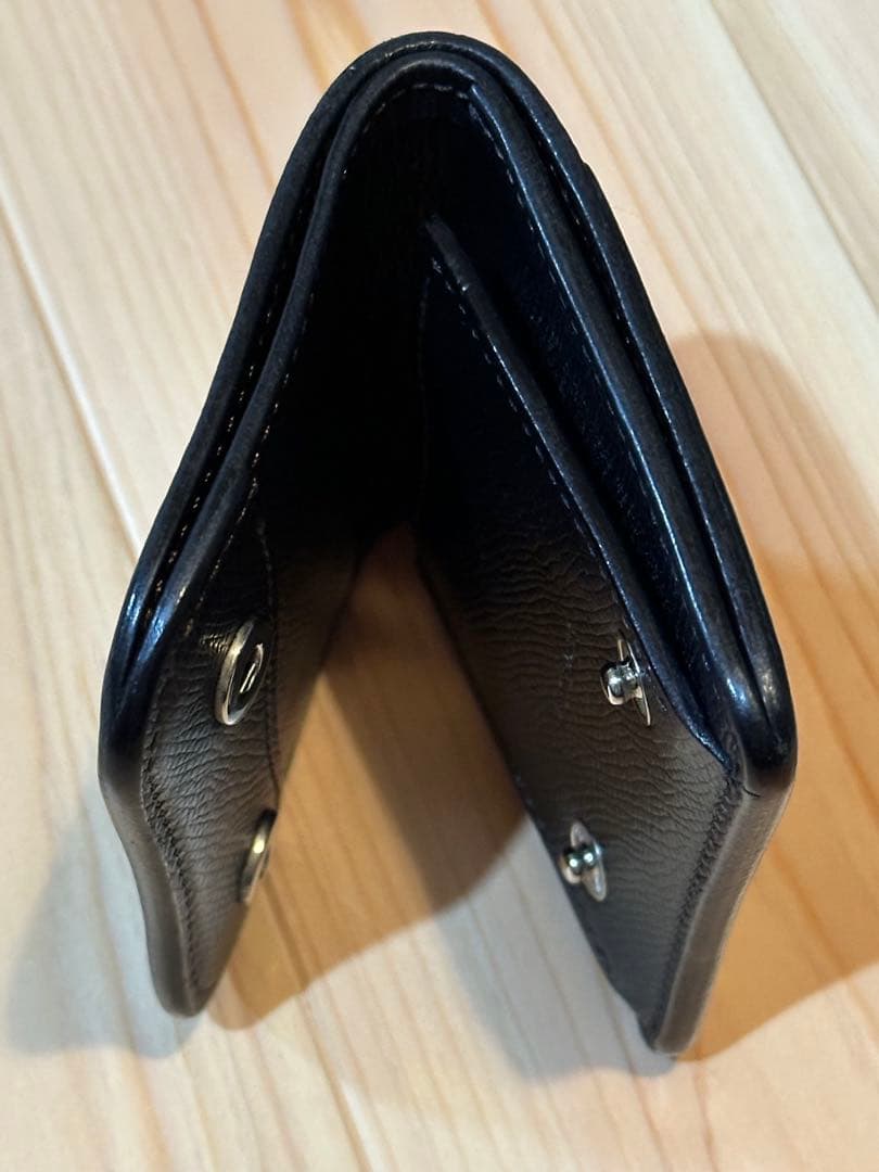 ワイルドスワンズ　黒 レザー 二つ折り財布　最終価格