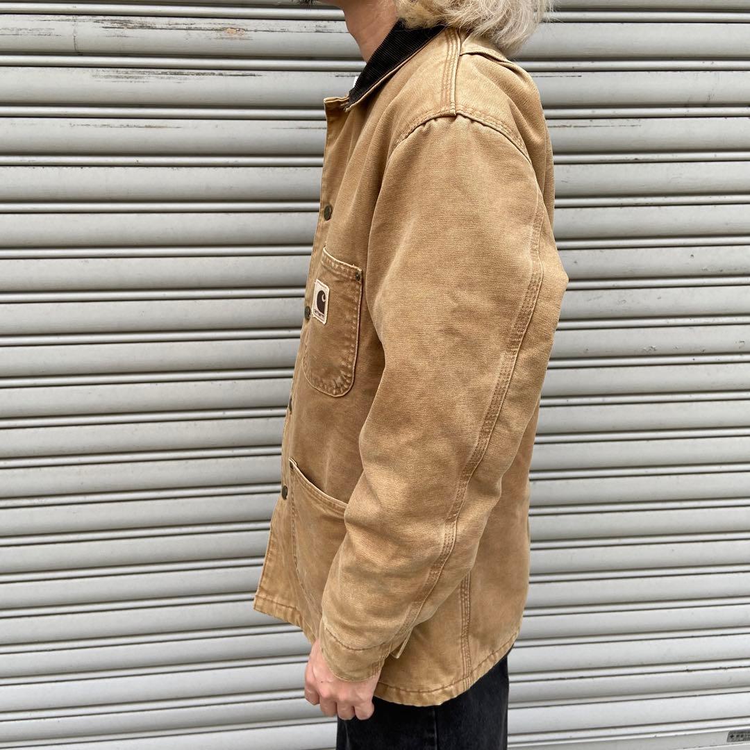 henachoco 00s☆カーハート☆ミシガンチョアコート☆カバーオール