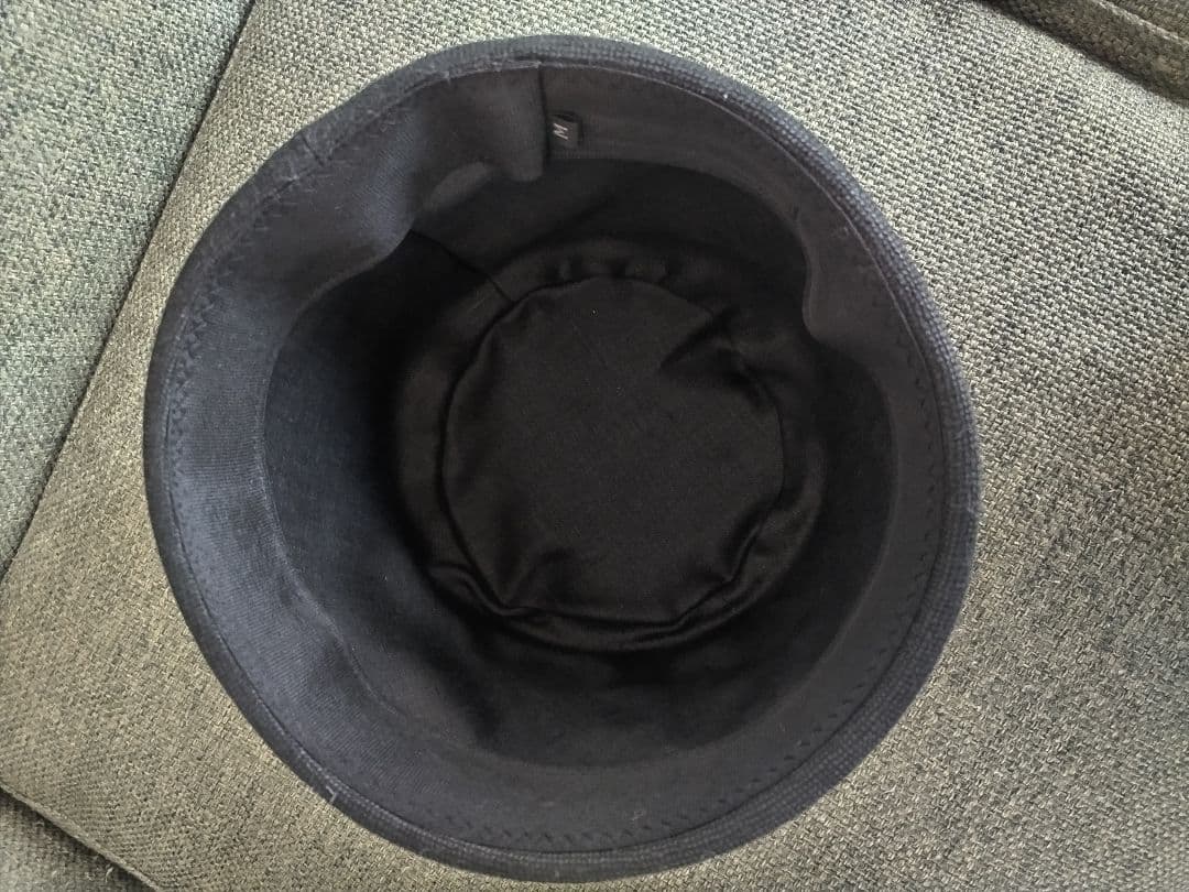 mite えん帽子　みて　リネンキャンバス　○試着のみ○