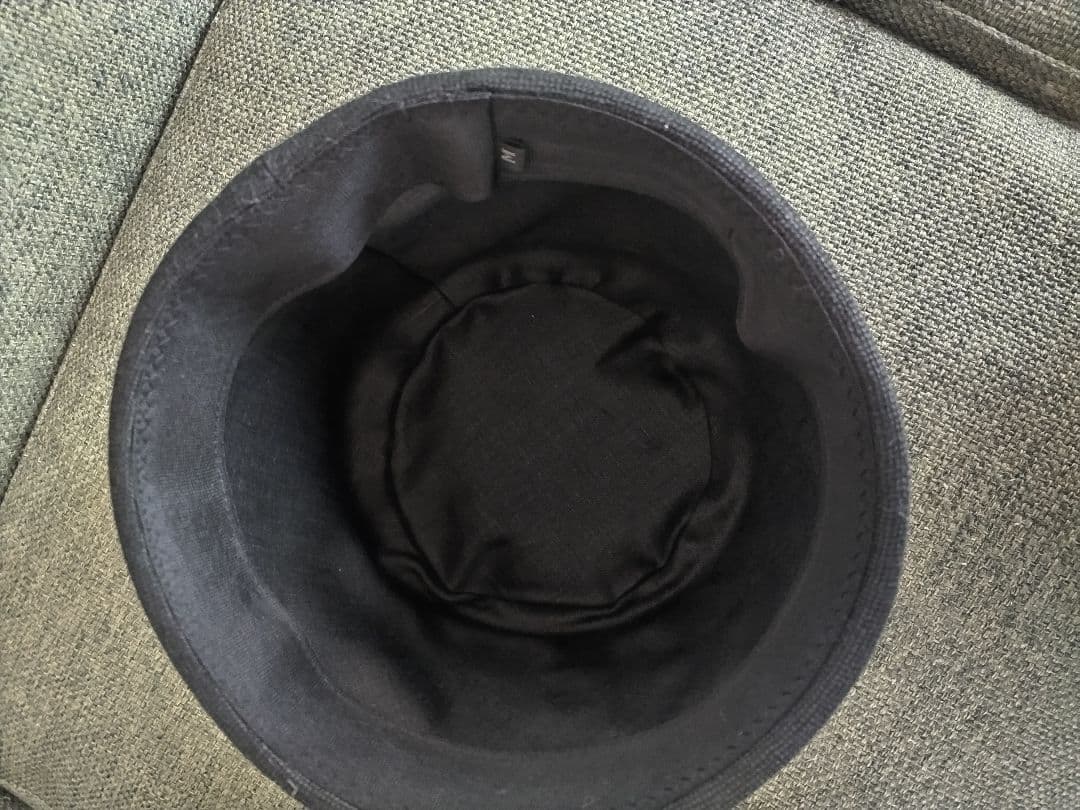 mite えん帽子　みて　リネンキャンバス　○試着のみ○