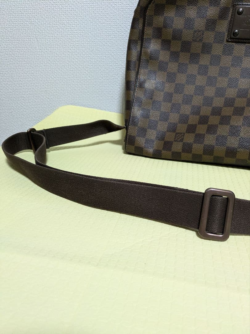 確実本物:LouisVuittonダミエ　ブルックリンGM