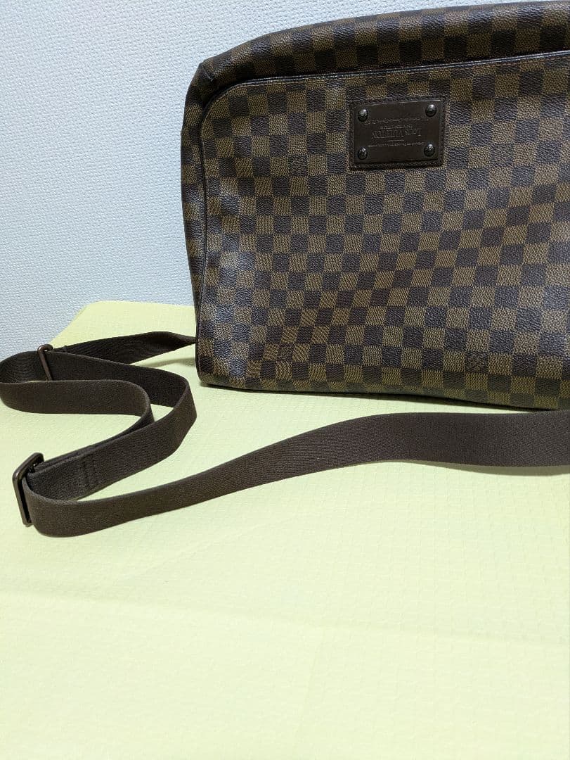 確実本物:LouisVuittonダミエ　ブルックリンGM