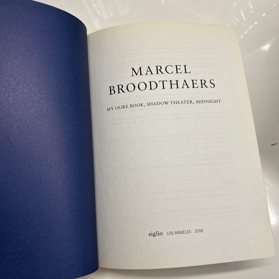 【洋書】Marcel Broodthaers