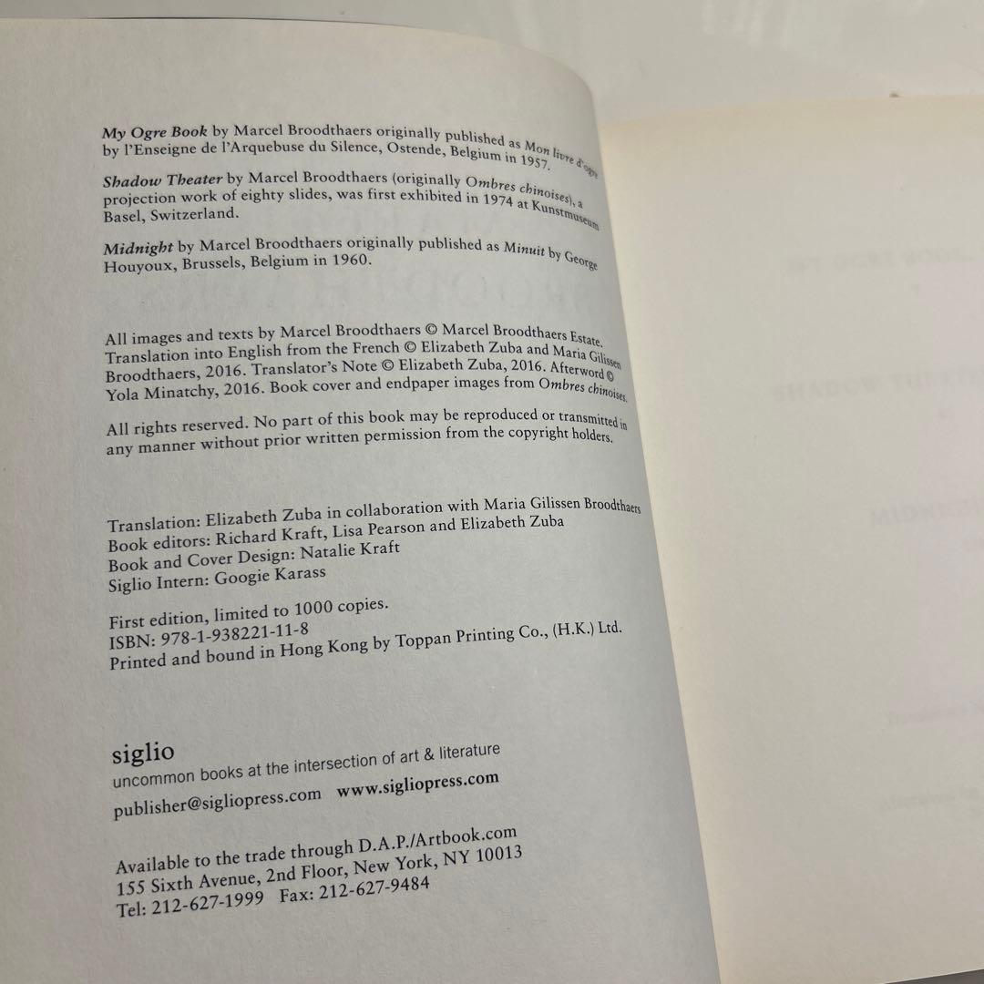 【洋書】Marcel Broodthaers