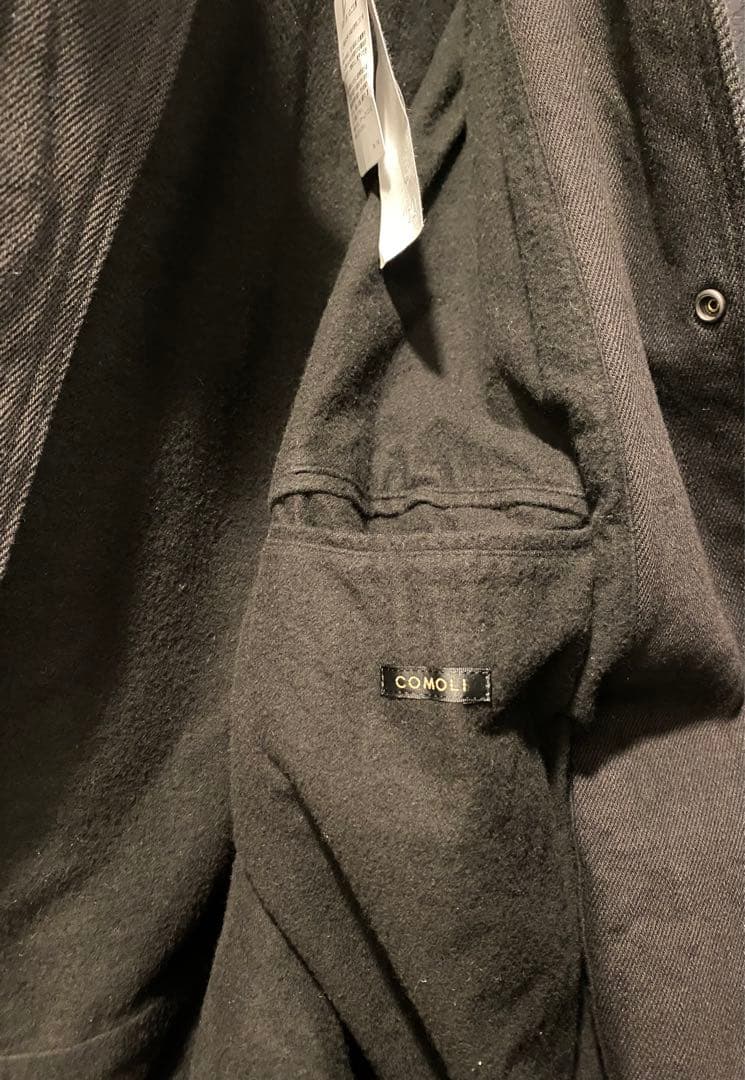 新品！25AW SIZE2 COMOLI デニムレザーワークジャケット