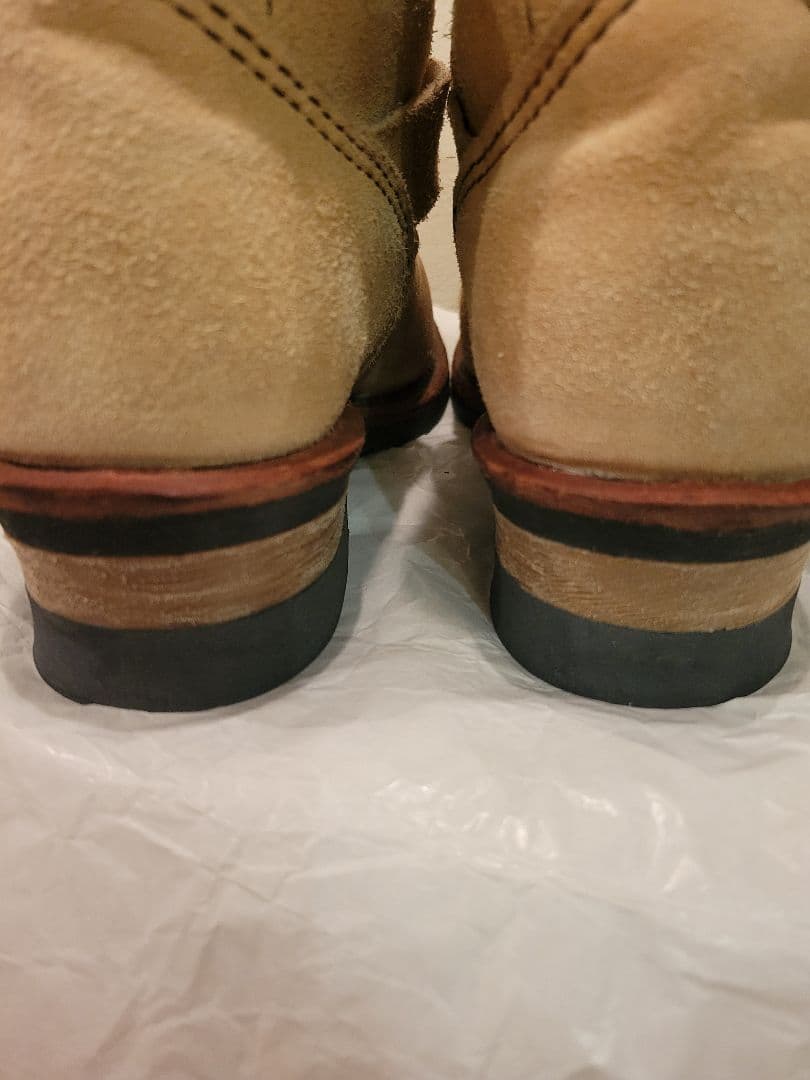 土日セール　美品　2965　ショートエンジニア　レッドウィング　6.0