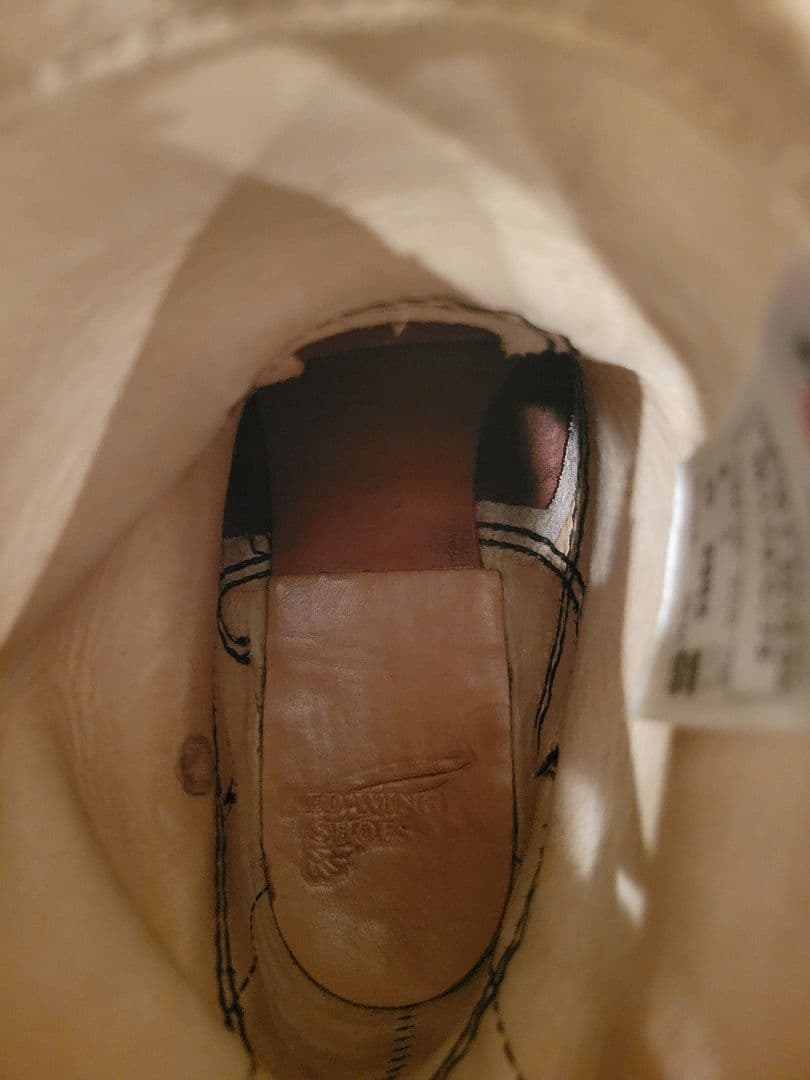 土日セール　美品　2965　ショートエンジニア　レッドウィング　6.0