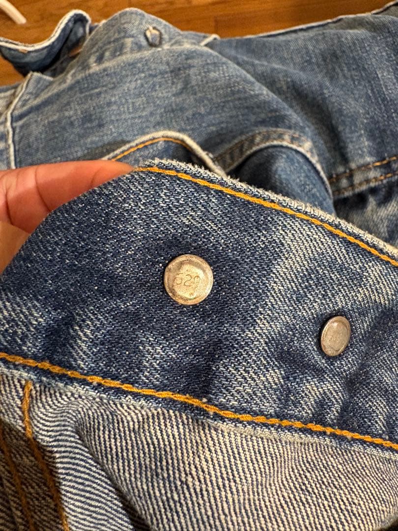 せ*様様 70s LEVI’S 70505 USA製 布ケアタグ