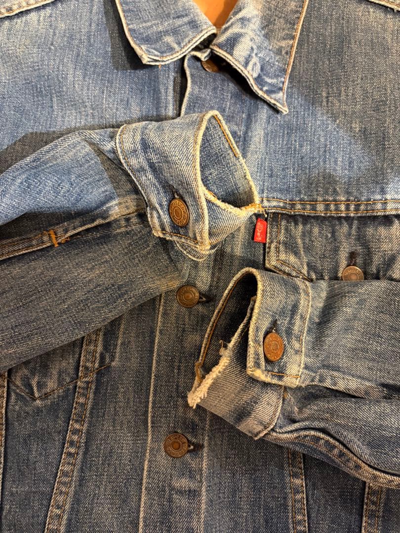 せ*様様 70s LEVI’S 70505 USA製 布ケアタグ