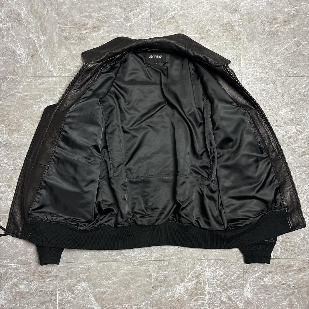 美品 AVIREX A2 Flight JKT GIRLL L アヴィレックス