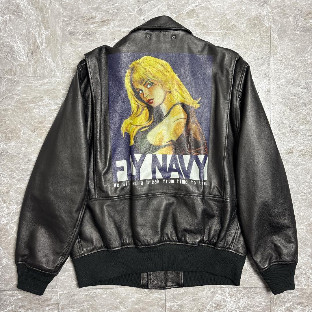 美品 AVIREX A2 Flight JKT GIRLL L アヴィレックス