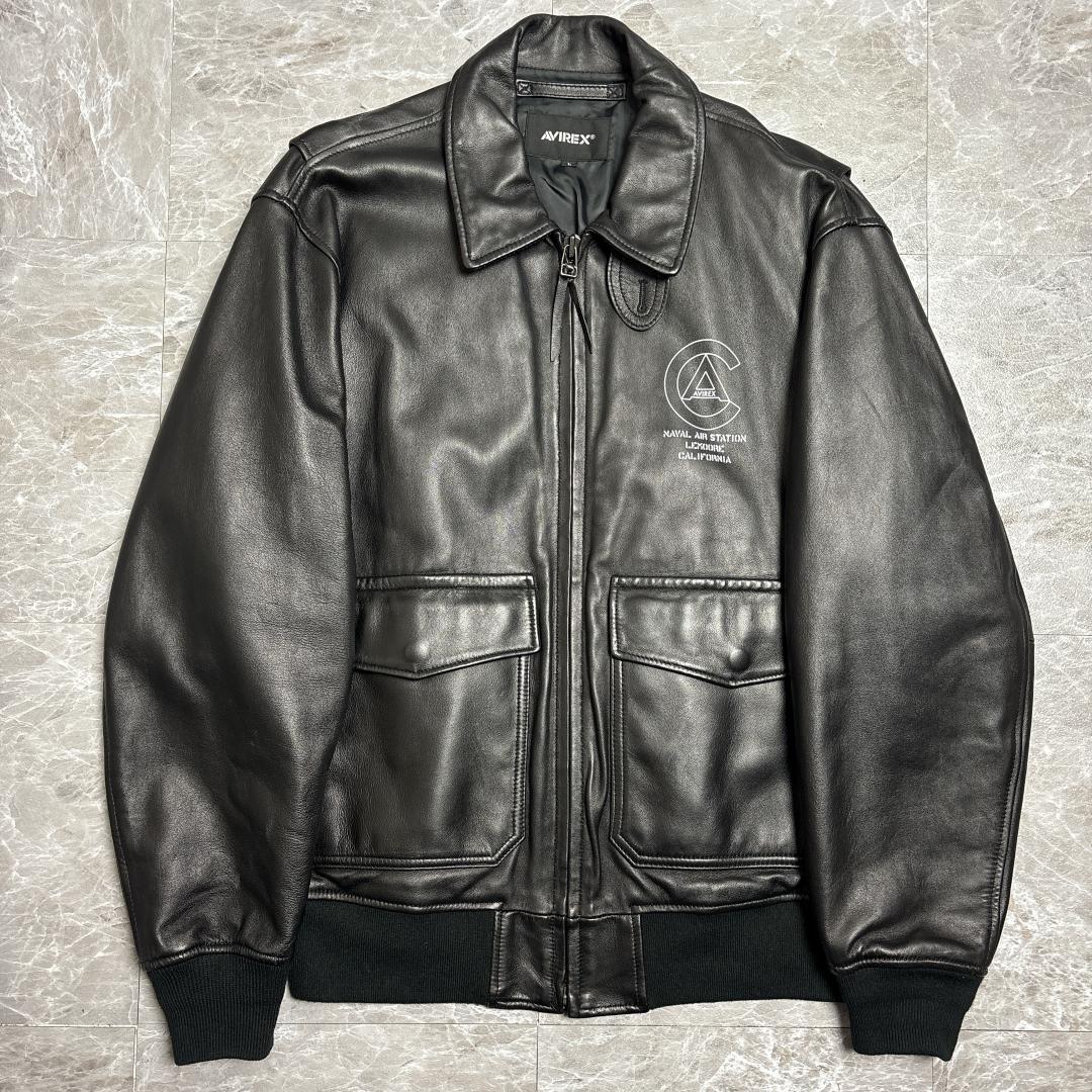 美品 AVIREX A2 Flight JKT GIRLL L アヴィレックス