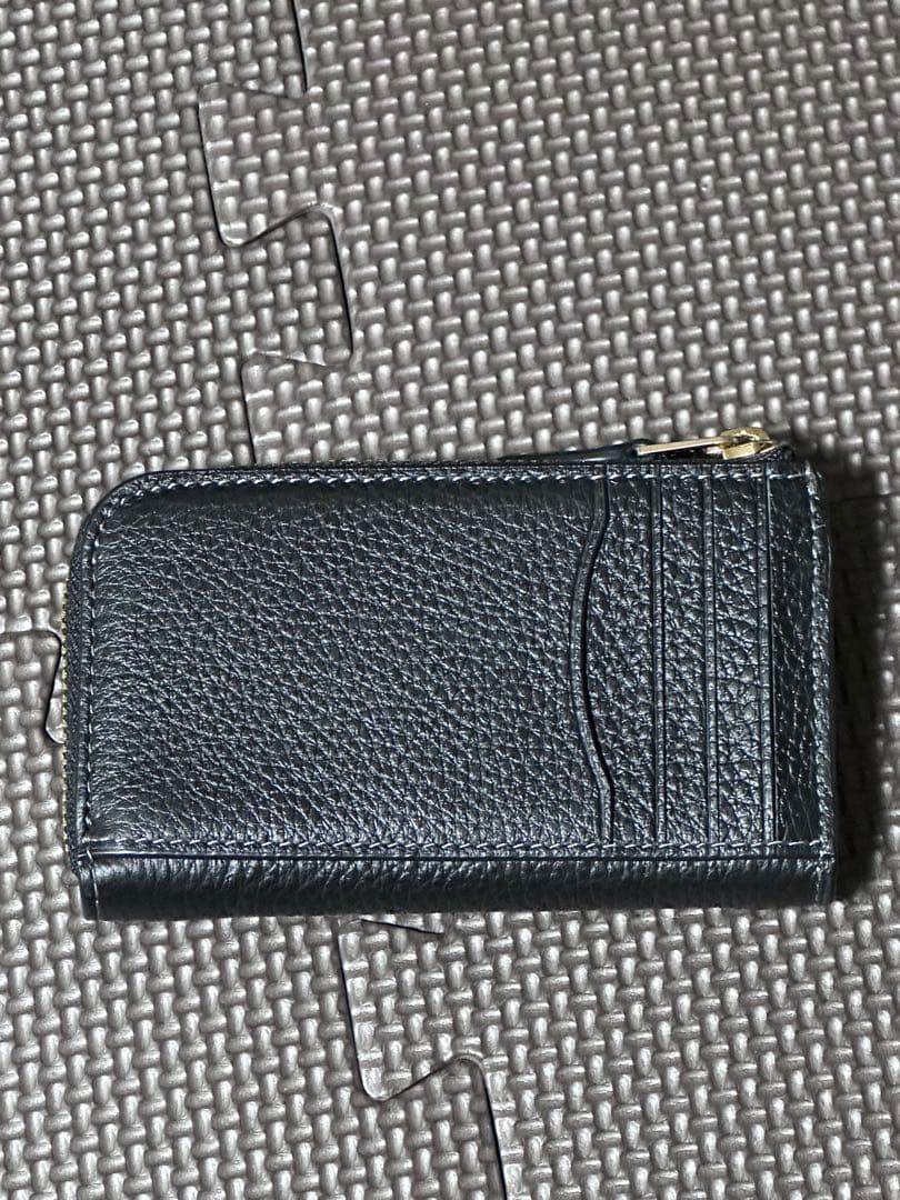 COACH ブラック レザー キーケース　スマートキー　パスケース　ケース