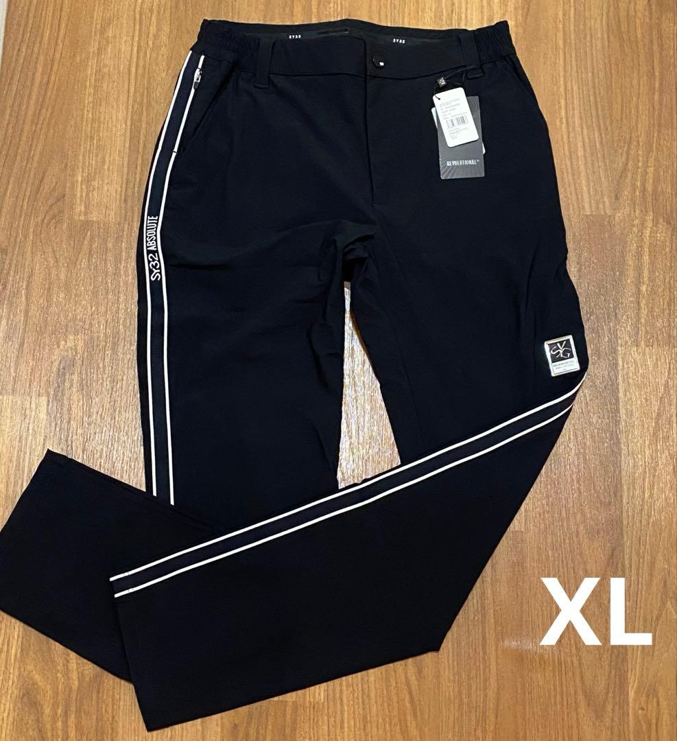 【SY32 SWEET YEARS】メンズ ストレッチパンツ XL ブラック