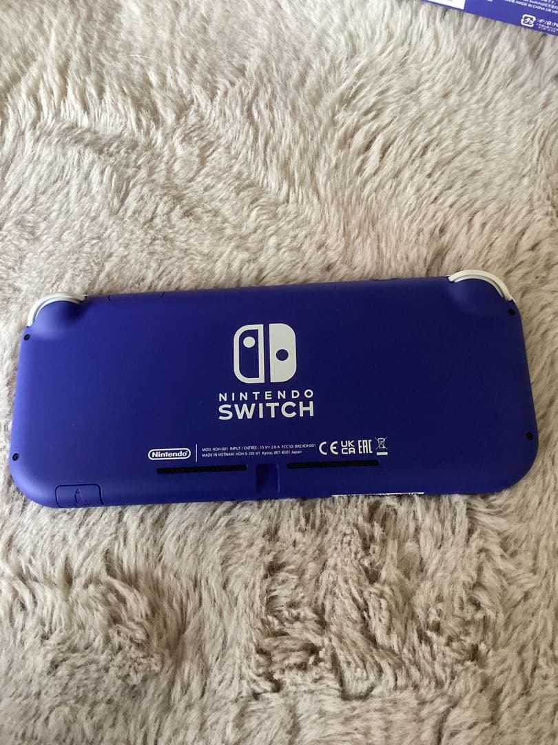 Nintendo Switch Lite ブルー　美品　保証期間内