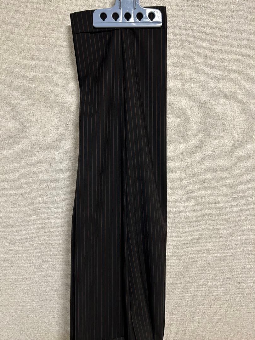 スーツ MARKAWARE /PLEATED CLASSIC WIDE TROUSERS