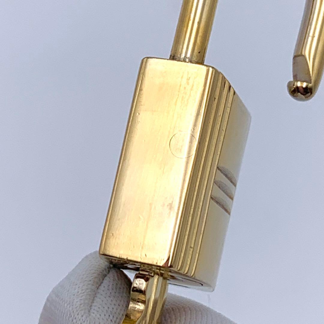 HERMES エルメス カデナ 120番 ゴールド24Kメッキ 鍵付き 南京錠