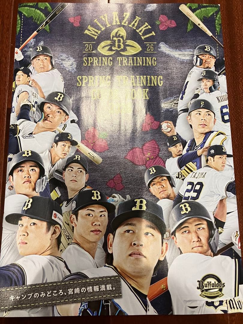 【限定・希少・新品未着用】オリックス 宮崎キャンプキャップ2026ネイビー 冊子