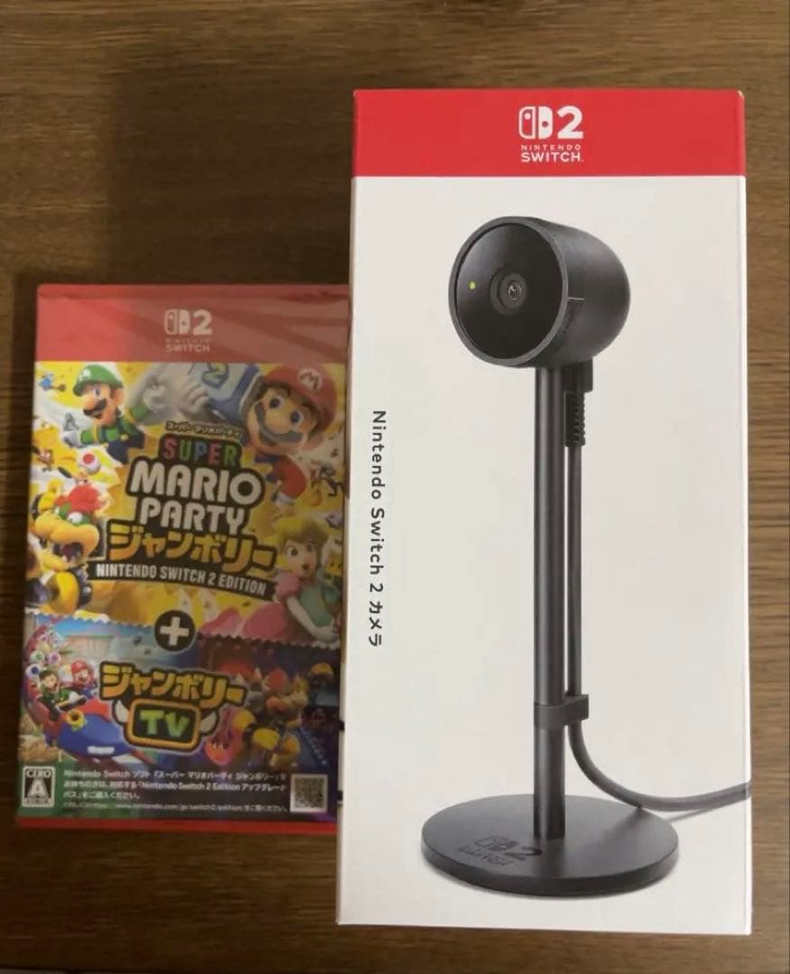 スーパーマリオパーティジャンボリー＋TV NintendoSwitch2とカメラ