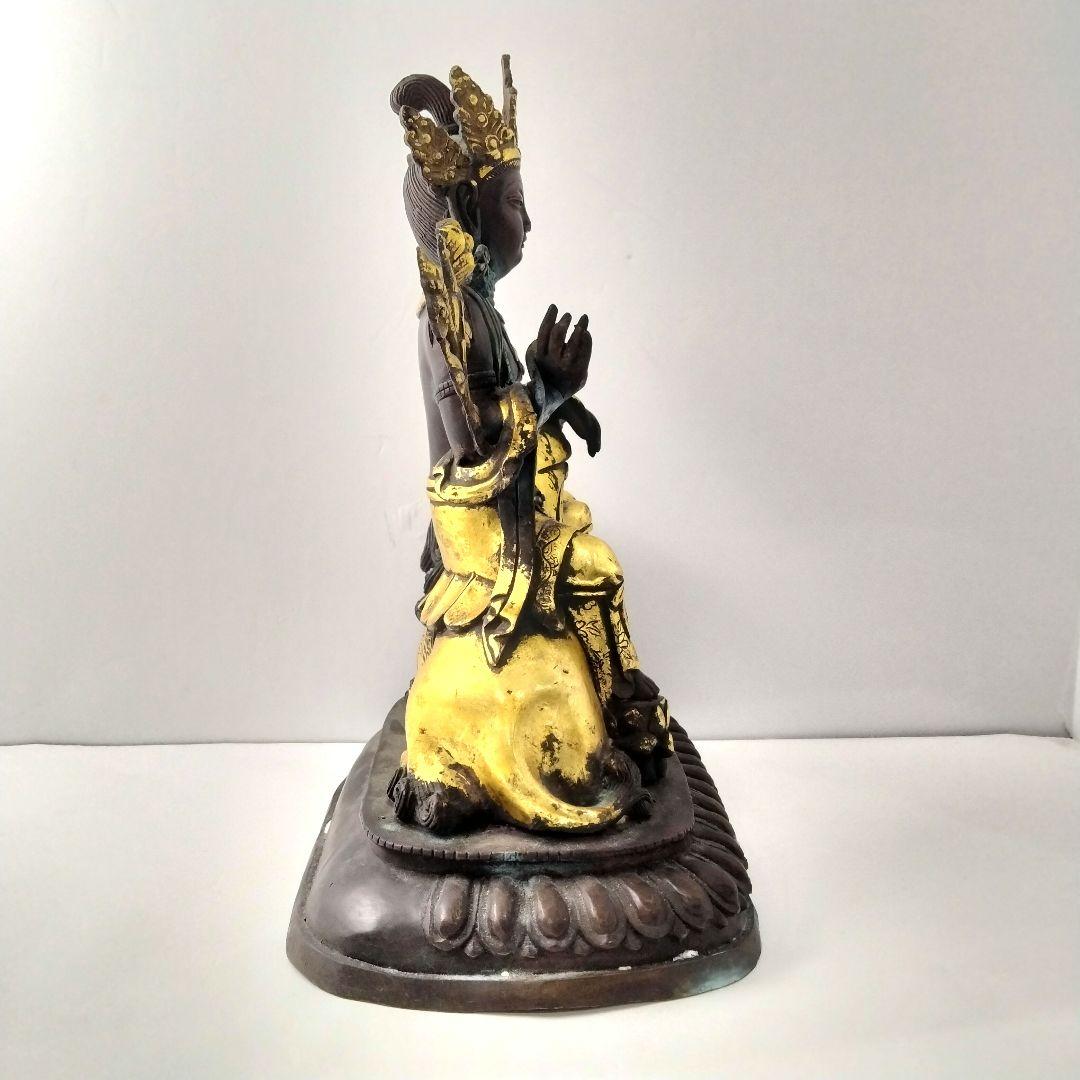 専用 Ｘ207 収集家放出品　時代チベット仏像　鍍金仏