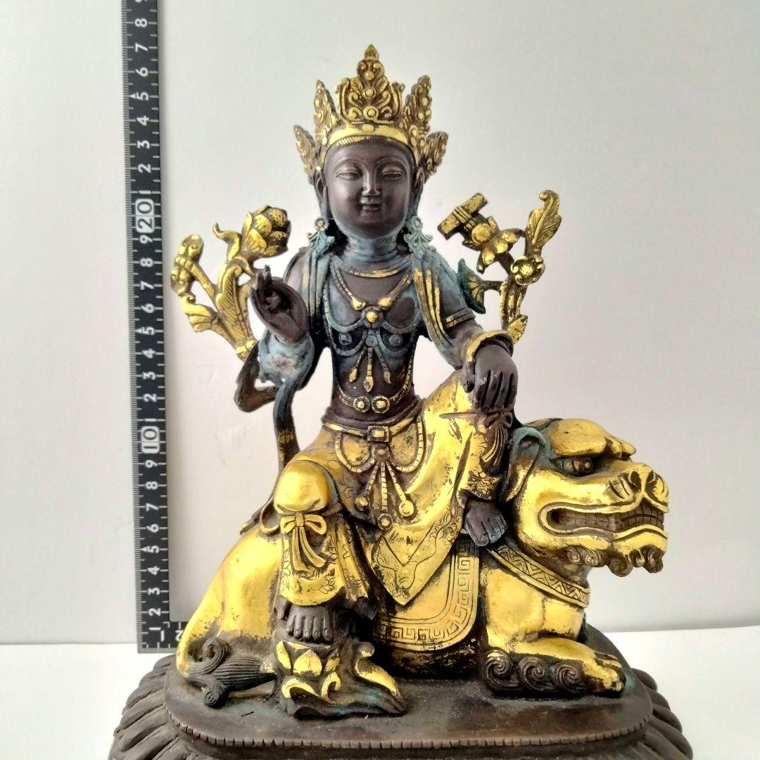 専用 Ｘ207 収集家放出品　時代チベット仏像　鍍金仏
