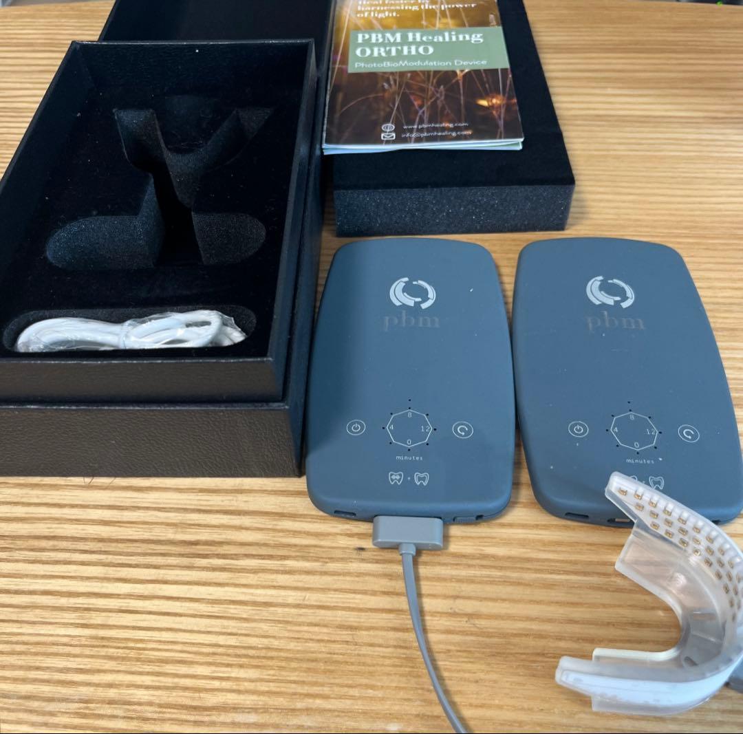 PBM healing 矯正 オーラルケア　予備バッテリーあり