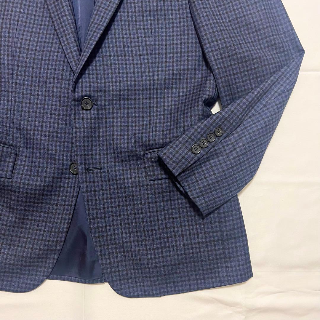 極美品✨ブルックスブラザーズ REGENT ジャケット 紺 チェック 高級生地
